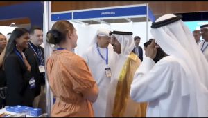 بالصور | سمو الشيخ حشر بن مكتوم آل مكتوم يفتتح معرض ومؤتمر دبي الدولي للإغاثة والتطوير