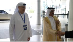 بالصور | سمو الشيخ حشر بن مكتوم آل مكتوم يفتتح معرض ومؤتمر دبي الدولي للإغاثة والتطوير