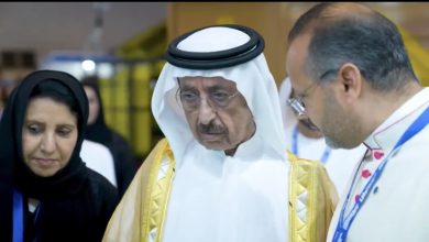 بالصور | سمو الشيخ حشر بن مكتوم آل مكتوم يفتتح معرض ومؤتمر دبي الدولي للإغاثة والتطوير