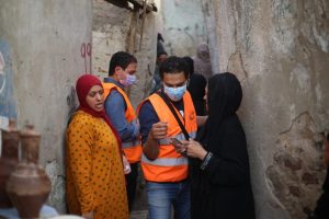 متطوعوا المجلس العربى للمسئولية المجتمعية يوزعون "كراتين الخير"