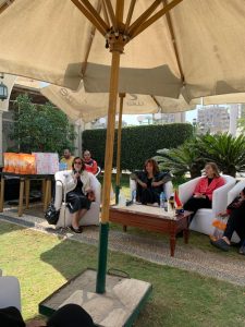 اللجنة الثقافية بنادي الصيد تكرم د. منى الحديدى فى احتفالية يوم المرأة المصرية