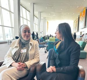على هامش فعاليات الدورة 67 للجنة وضع المرأة بالأمم المتحده .. د.مايا مرسى تلتقى وزيرة التنمية الاجتماعية بالأردن 4 {CAPTION}