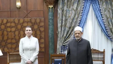 شيخ الأزهر لرئيسة وزراء الدنمارك: حرية التعبير تنتهي عند المساس بمقدسات الآخرين