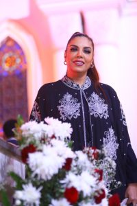 الدكتورة راندا رزق تزور الكاتدرائية المرقسية وتهنئ البابا تواضروس بعيد القيامة المجيد