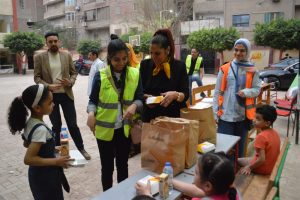 تحت برنامج حياة سبق الخير .. للعام الثامن تنظيم موائد افطار بالشهر الكريم