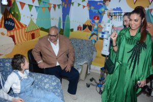 فنانون يشاركون مؤسسة حياة وجامعة المستقبل في زيارة إنسانية لمستشفى 57357