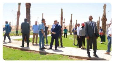 افتتاح حديقة الواحة بمدينة نصر