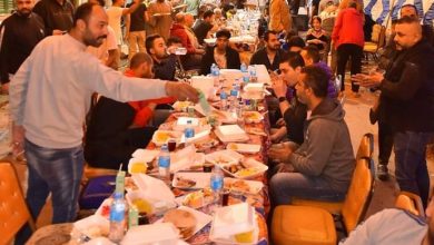 أهالي منشية الصدر ينظمون أطول إفطار شعبي بشارع واحد « 1000متر» تحت شعار «أرض الخير»