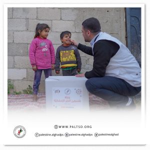 جمعية "فلسطين الغد للتنمية المجتمعية" تقيم حفل افطار جماعي، لمرضى السرطان فى غزة