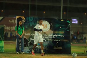 وزير الشباب والرياضة يحضر منافسات اليوم الثانى من بطولة المجتمع المدني لكرة القدم | صور