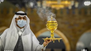 شؤون الحرمين: تطييب وتبخير المسجد الحرام بأفخر وأجود أنواع الطيب