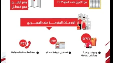 الهلال الأحمر المصري : تقديم 1686 خدمة طبية للعائدين من السودان