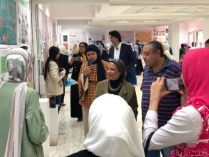 افتتاح معرض إنتاج التدريب الميدانى بقسم الإعلام التربوي بجامعة القاهرة