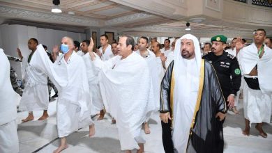على هامش قمة جدة.. الرئيس السيسي يؤدي مناسك العمرة .. بالصور