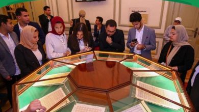 البريد المصري يحتفل بيوم المتاحف العالمي فى متحف البريد المصري بالعتبة