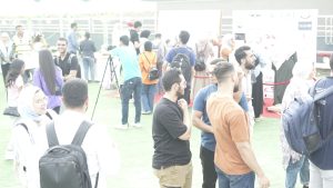 طلاب جامعة المستقبل يشاركون في فعاليات مبادرة "رئة وردية" التي تنظمها المنصة المصرية ضد التبغ