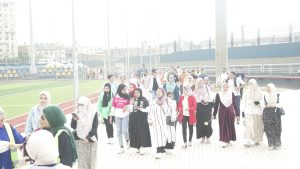 مبادرة "رئة وردية" تنظم مسيرة تضامنية للإقلاع عن التدخين