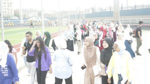 مبادرة "رئة وردية" تنظم مسيرة تضامنية للإقلاع عن التدخين