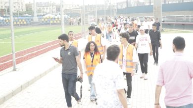 مبادرة "رئة وردية" تنظم مسيرة تضامنية للإقلاع عن التدخين