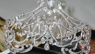 التيجان الملكية في حفل زفاف ولي العهد الأردني .. قطع أيقونية لمع بريقها