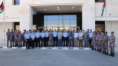 الشرطة المجتمعية في الطفيلة بالأردن تنظم حملة للتبرع بالدم