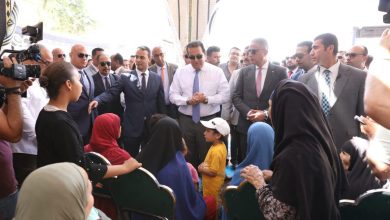 وزير الصحة يتفقد مقر حملة 100 يوم صحة بقرى محافظة الفيوم
