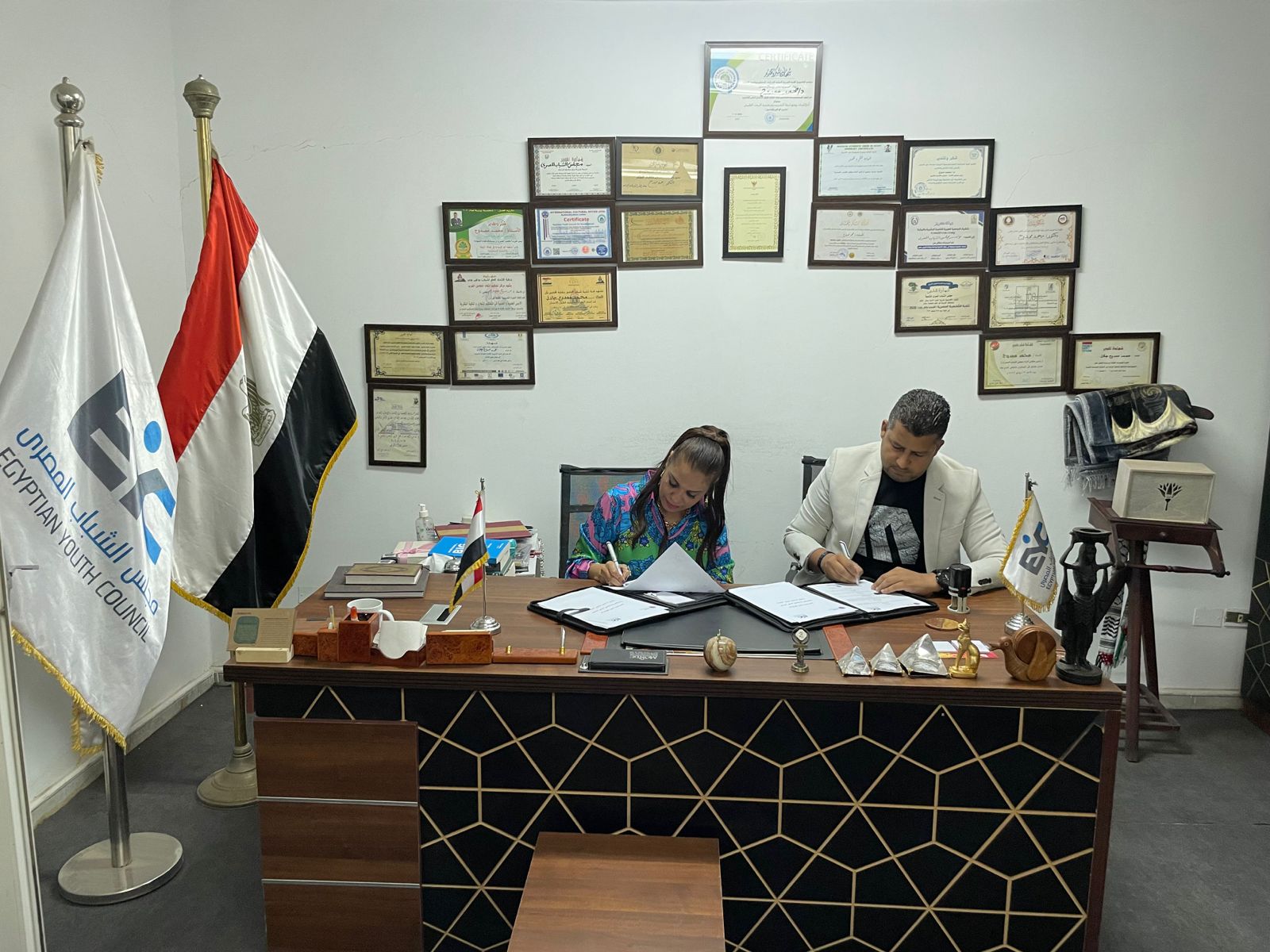 مجلس الشباب المصري يوقع بروتوكول تعاون مع المجلس العربي للمسؤولية المجتمعية