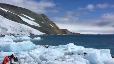 الجليد يسجل أدنى مستوياته فى القطب الجنوبى