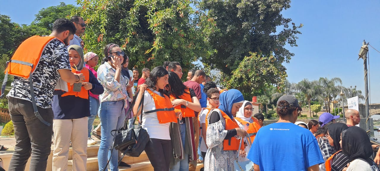 بوابة "يوتوبيا" ترعى فعالية "متحدون- اصنع فرقًا" لتنظيف مياه نهر النيل إعلاميًا