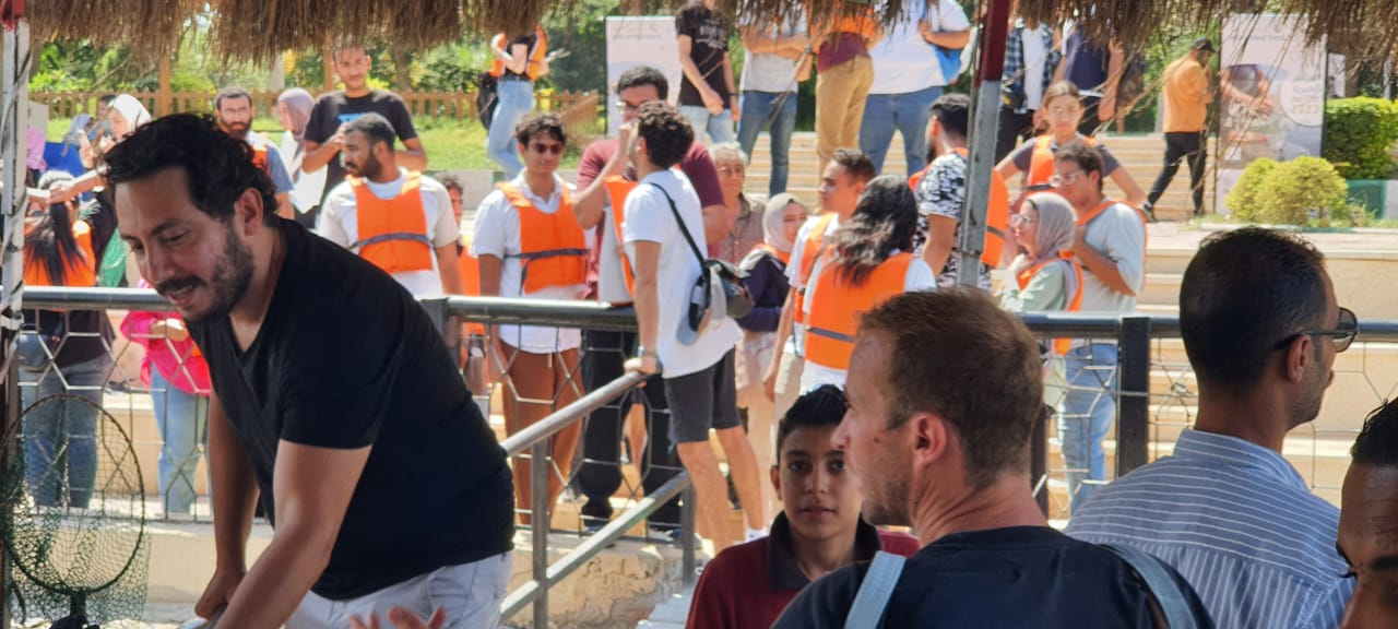 منصة "إديو شو" نشارك في فعالية "متحدون- اصنع فرقًا" لتنظيف مياه نهر النيل