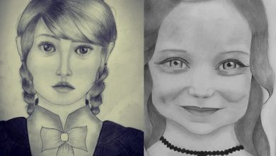 مواهب شابة| فن الرسم.. فتاة زاهية