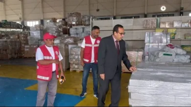682 متطوعا لنقل وتخزين المساعدات الإنسانية في العريش