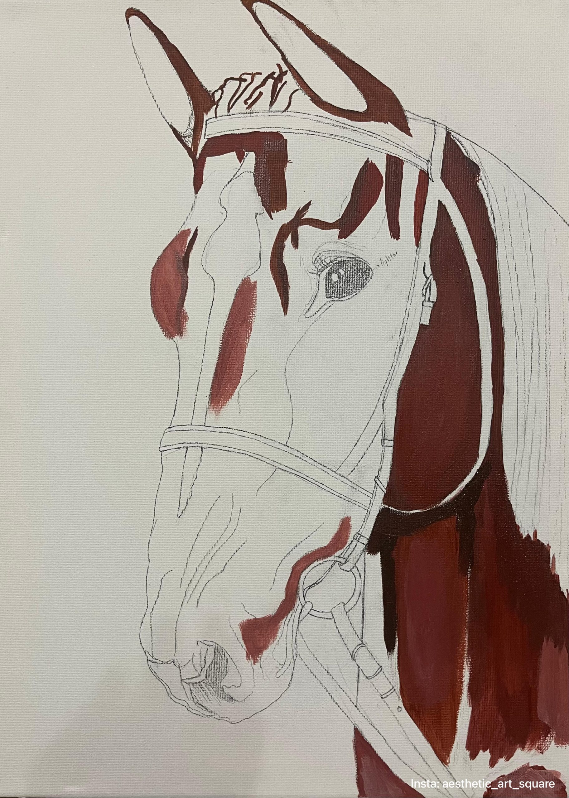 مواهب شابة| منار حسن.. فن الرسم "حصان"