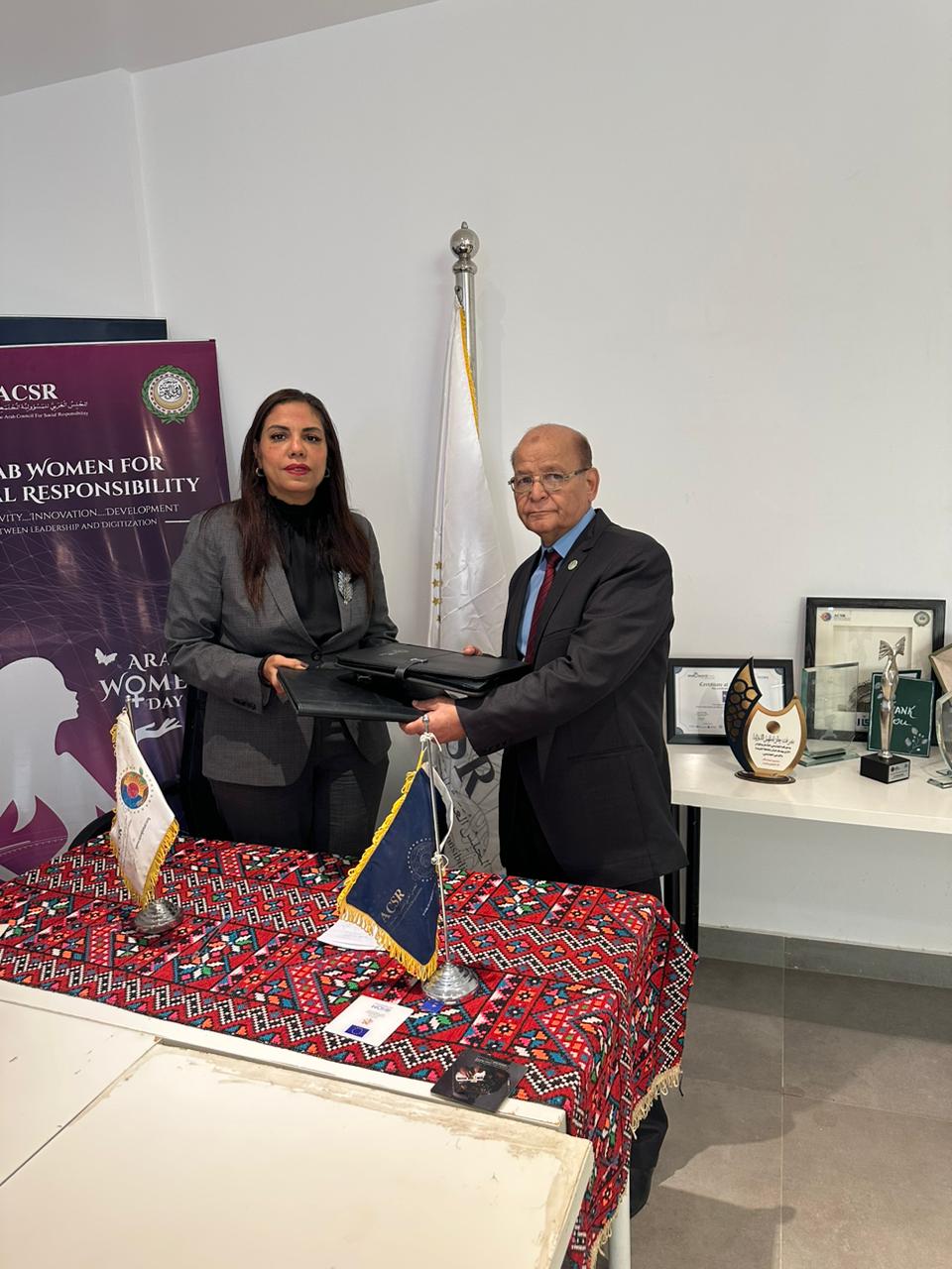 المجلس العربي يوقع بروتوكول تعاون مع جمعية العلاقات العامة العربية