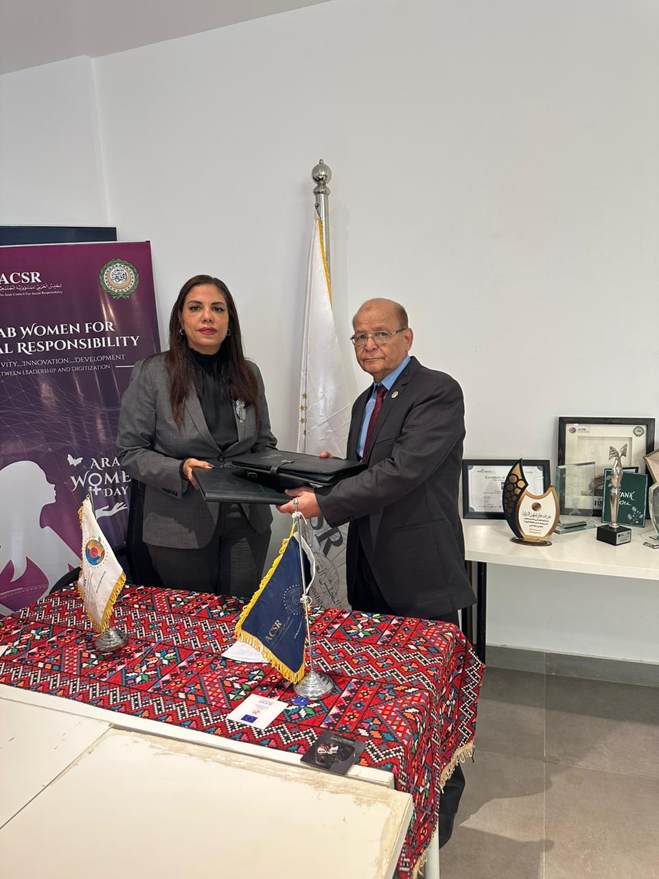 المجلس العربي يوقع بروتوكول تعاون مع جمعية العلاقات العامة العربية