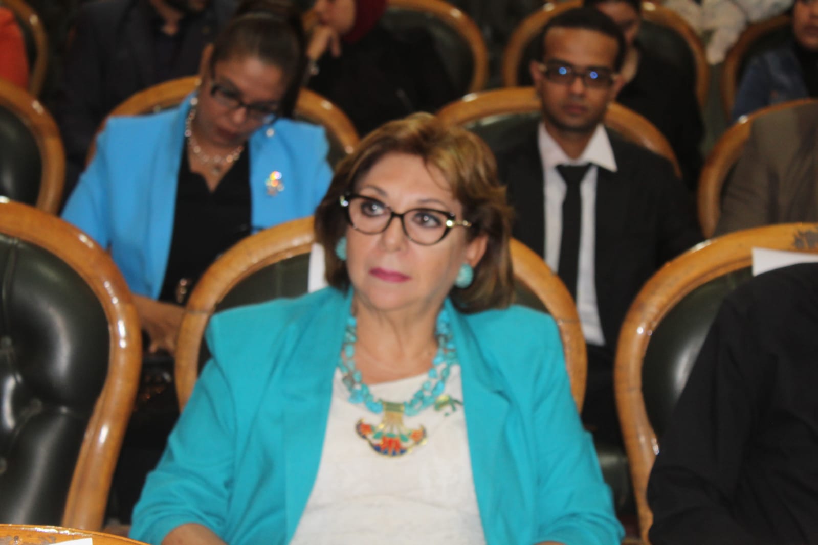 د. راندا رزق تحضر حلقة نقاشية حول جائزة نوبل للاقتصاد