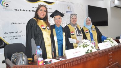 د. راندا رزق تشارك في مناقشة رسالة دكتوراه حول دور التسويق الإلكتروني في الاحتفاظ بالعملاء 
