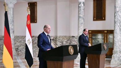 ننشر النص الكامل لكلمة الرئيس السيسي في المؤتمر الصحفي مع مستشار ألمانيا