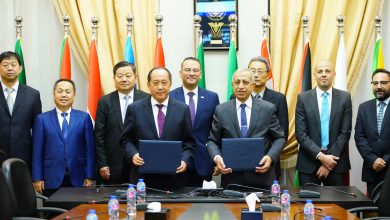 بحضور القنصل الصيني.. توقيع مذكرة تفاهم بين الأكاديمية العربية وميناء تشينغداو