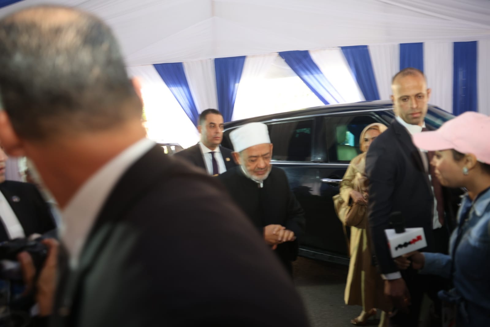 انتخابات الرئاسة 2024| شيخ الأزهر يدلي بصوته في الانتخابات الرئاسية بمصر الجديدة