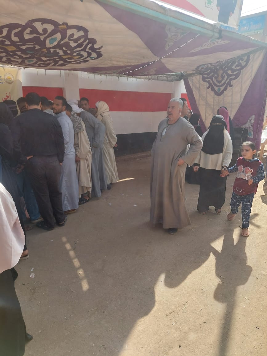 خاص بالصور| توافد أهالي طامية وسنورس بالفيوم للإدلاء بأصواتهم في الانتخابات الرئاسية