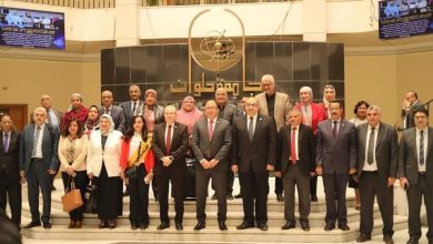 خاص بالصور| أعضاء هيئة التدريس بكلية التربية بجامعة حلوان يدلون بأصواتهم في الانتخابات الرئاسية