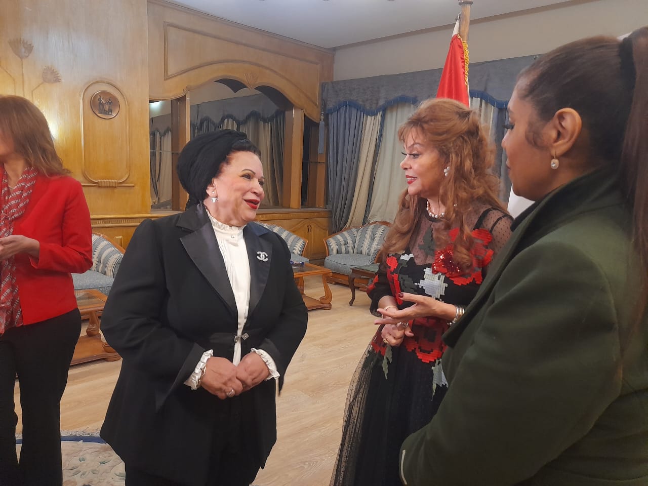 بالصور| د. راندا رزق تحضر احتفالية مصر الخير "طفولتي أمانة"