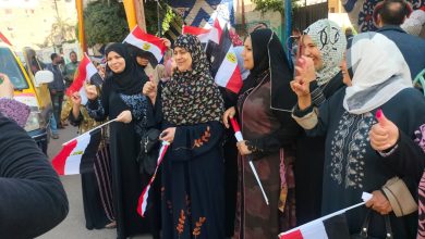خاص بالصور| حضور مكثف لأهالي قرية بلقينا بالمحلة الكبري بالغربية للإدلاء بأصواتهم في الانتخابات الرئاسية