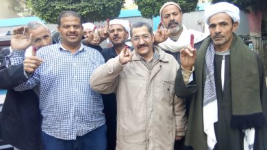خاص بالصور| أجوء احتفالية بالمعادي أمام لجان الاقتراع بالانتخابات الرئاسية