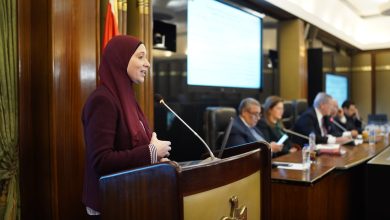 مساعد وزيرة التخطيط تستعرض تقريرا حول التنمية المستدامة