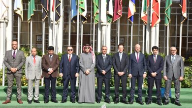 معهد الكويت للدراسات القضائية والقانونية يوقع مذكرة تفاهم. مع اتحاد المصارف العربية تحت رعاية الامين العام للجامعة العربية