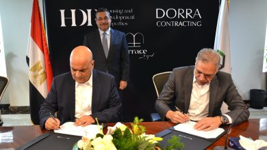شركة التعمير والإسكان للاستثمار العقاري "HDP" توقع عقد مقاولات مع الشركة الهندسية للإنشاء والتعمير "CRC-DORRA"