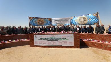 وزير التعليم العالي يضع حجر الأساس لمشروع أرض الجامعات المصرية بالوادي الجديد