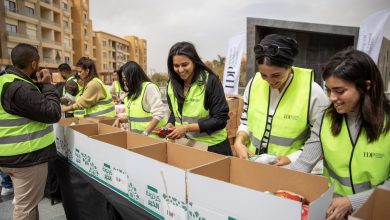 تحت شعار "مضاعفة الساعات، مضاعفة البركات" : موظفو شركة HDP يشاركون في تعبئة كراتين الخير الغذائية